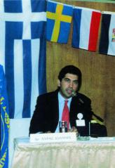 Στο συνέδριο της Cidesco International, 1998.